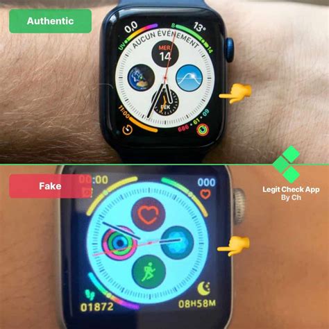 apple watch series 4 fake|how to identify a fake apple watch.